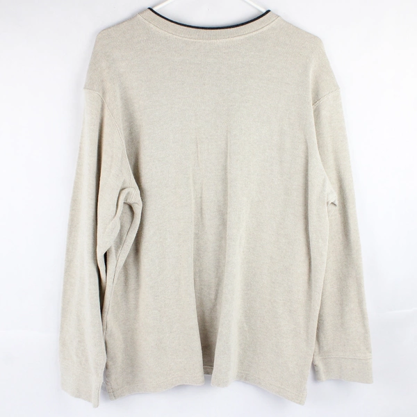 Covington Off-White Knit Cotton Crew Neck Sweater Men's Size 2XL