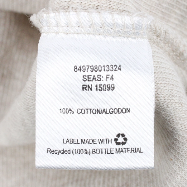 Covington Off-White Knit Cotton Crew Neck Sweater Men's Size 2XL