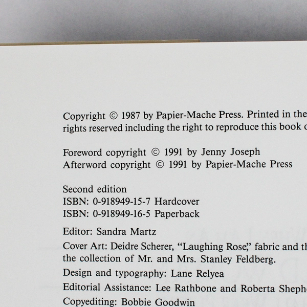 When I Am An Old Woman I Shall Wear Purple 1991 2nd Edition Hardcover DJ