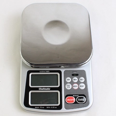 Chefmate 3 In 1 Digital Precision Scale With Timer And Clock