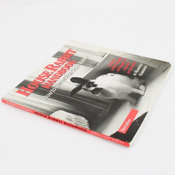 House Rabbit Handbook How To Live With an Urban Rabbit Marinell Harriman 1995 PB