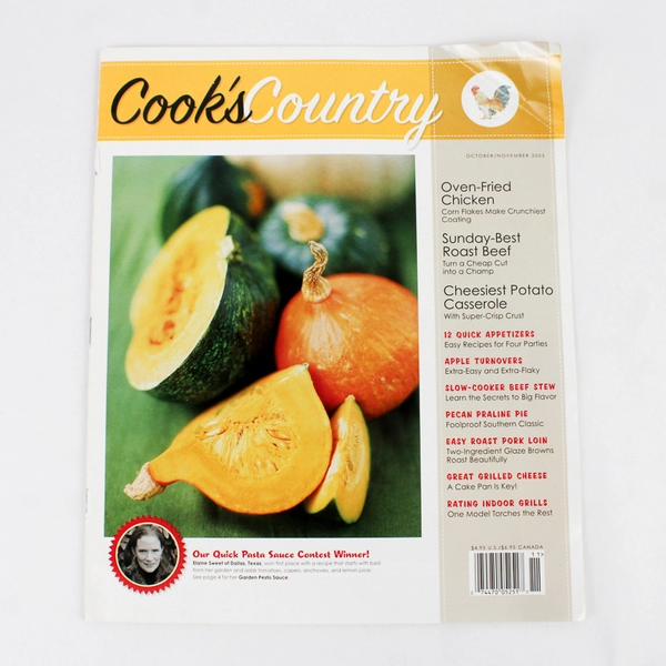 Cook’s Country Magazine October/November 2005 Issue No 5