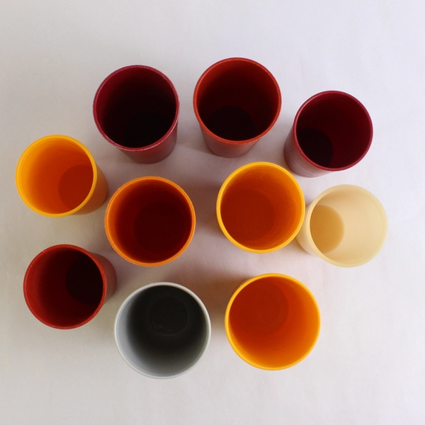 Lot of 10 Vintage Tupperware Plastic Tumbler Cups #873 #115 #116