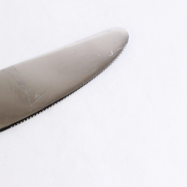 Lot Of 9 Unbranded Stainless Steel Japan Flatware Woven/Basketweave Knives