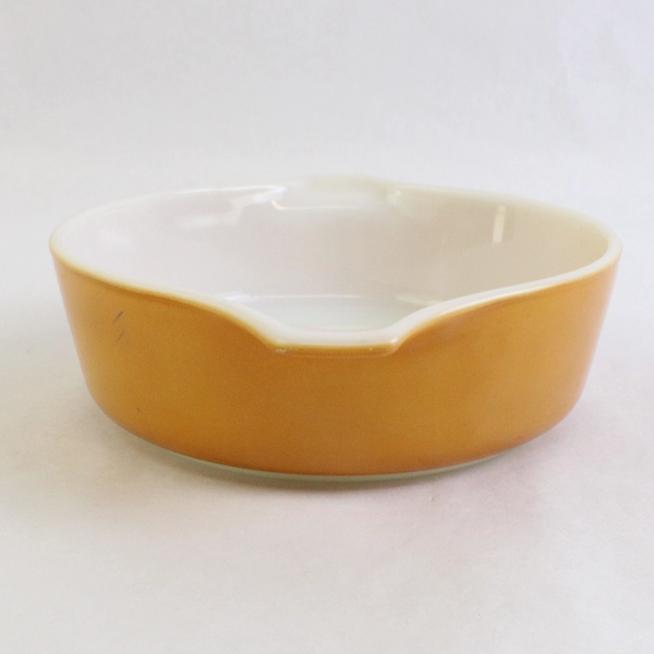 Pyrex Casserole 1 PT Butterscotch Casserole Bowl 471