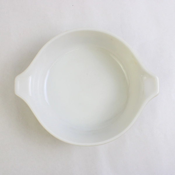 Vintage Pyrex 1 Pint Round Casserole Dish Homestead Pattern 471B