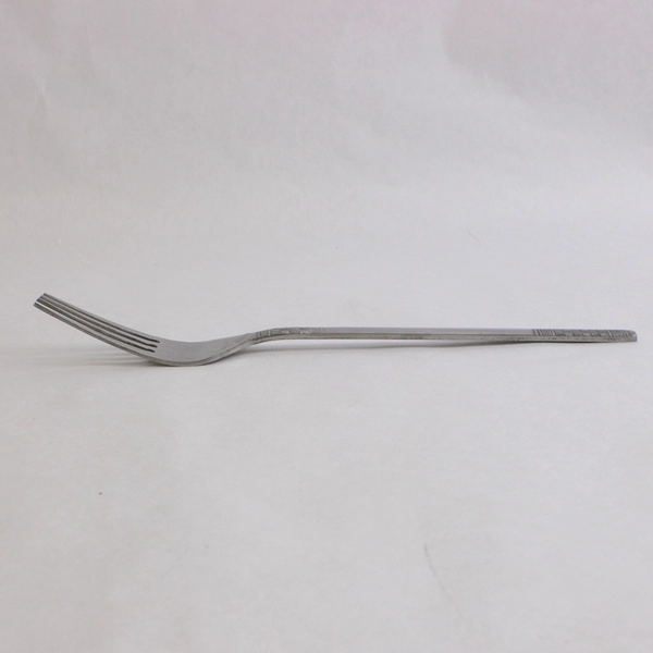 Lot Of 5 Unbranded Stainless Steel Japan Flatware Woven/Basketweave Forks