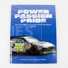 Power Passion Pride Jimmie Johnson Lowes Employee Edition Book & DVD NASCAR 2010