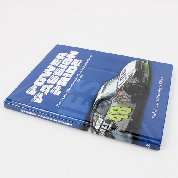 Power Passion Pride Jimmie Johnson Lowes Employee Edition Book & DVD NASCAR 2010