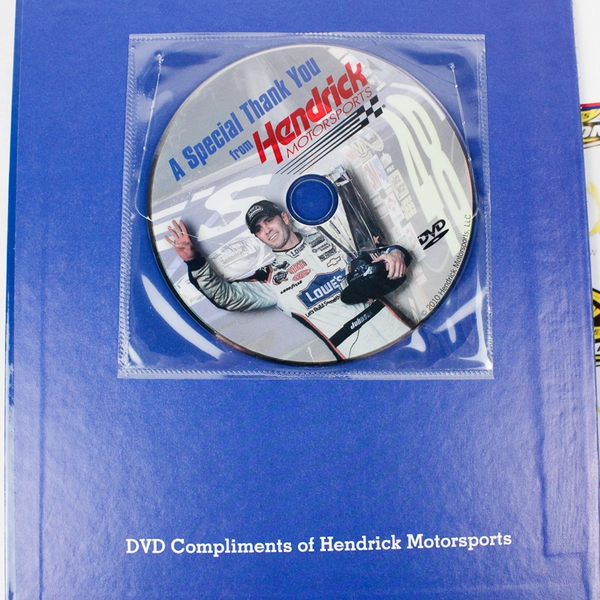 Power Passion Pride Jimmie Johnson Lowes Employee Edition Book & DVD NASCAR 2010