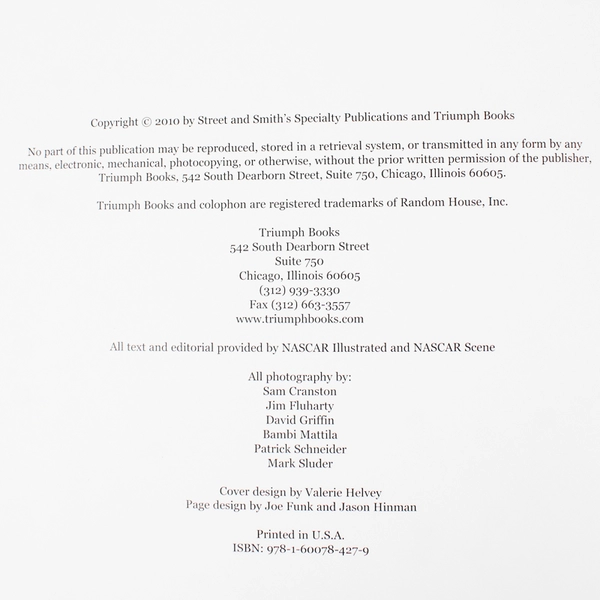 Power Passion Pride Jimmie Johnson Lowes Employee Edition Book & DVD NASCAR 2010