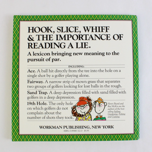 Golfing A Dictionary For Hackers Duffers & Perpetual Putters By Henry Beard &...