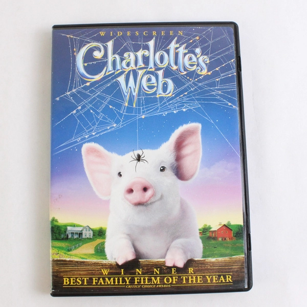 Charlottes Web (DVD, 2006, Paramount, Widescreen) Director Gary Winck