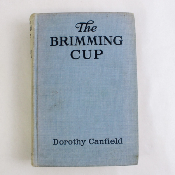 The Brimming Cup by Dorothy Canfield 1921 Ninth Printing