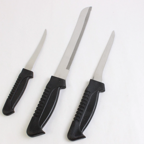 3 Piece Richmond Gourmet Knife Set Stainless Steel Blades Original Box
