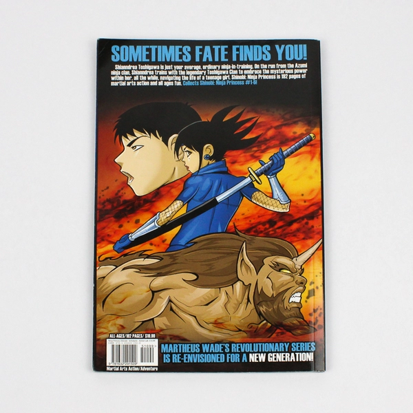 Shinobi Ninja Princess #1 by Martheus Wade & Janet Wade 2015 PB Graphic Novel