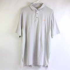 Under Armour HeatGear Off-White Activewear Polo Men's Size 2XL