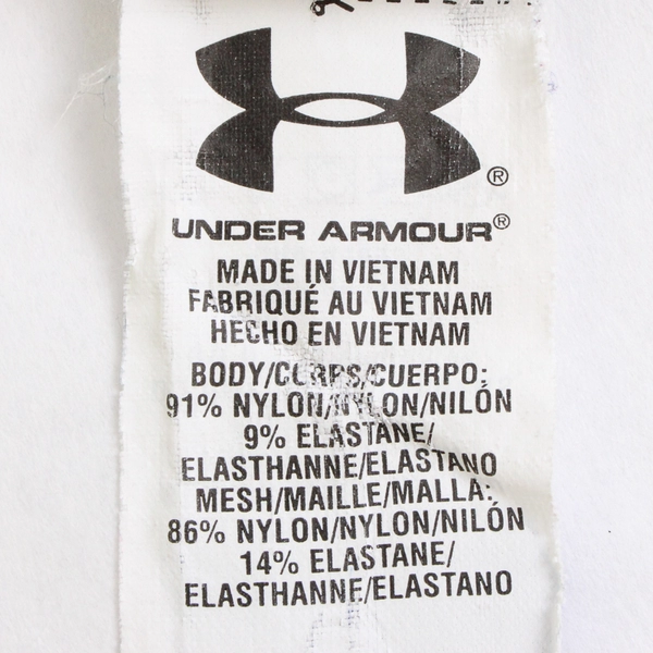 Under Armour HeatGear Off-White Activewear Polo Men's Size 2XL