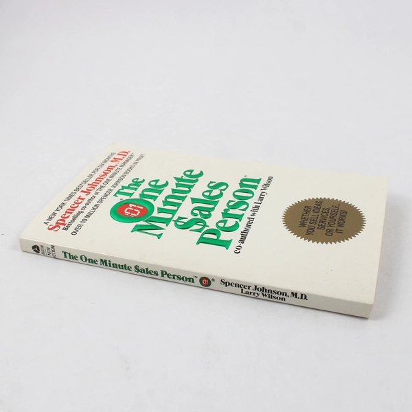 The One Minute Sales Person, Spencer Johnson SC 1984