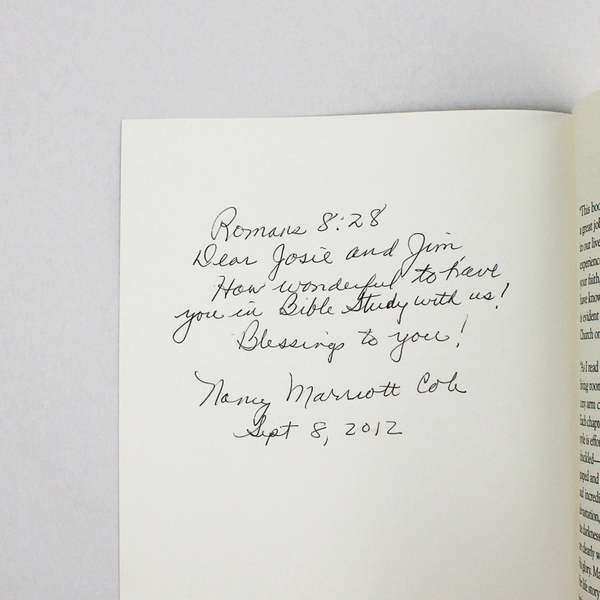 Grace Miracles and Chocolate by Marriott Cole 2012 Paperback Autobiography