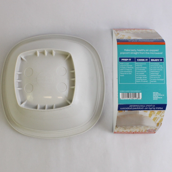 Nordic Ware Microwave Popcorn Popper White