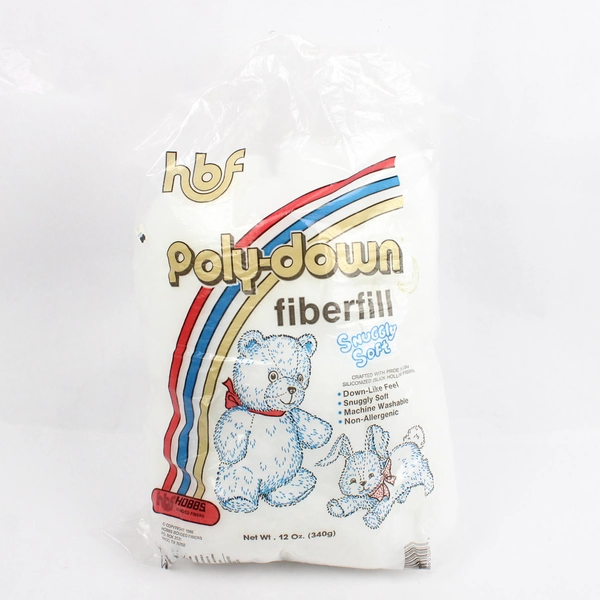 Hobbs Bonded Fibers Poly-Down Fiberfill Stuffing Snuggle Soft 12 oz Bag