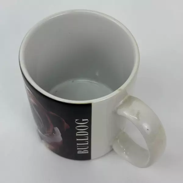 1992 XPRES Bulldog Coffee Tea Ceramic Mug by Photographer Michael Skott