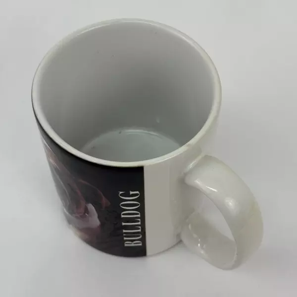 1992 XPRES Bulldog Coffee Tea Ceramic Mug by Photographer Michael Skott