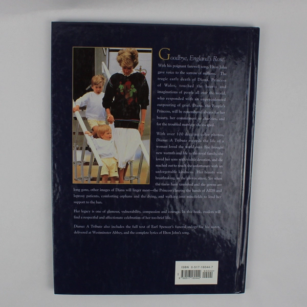 Diana: A Tribute by Julia Delano 1997 Hardcover