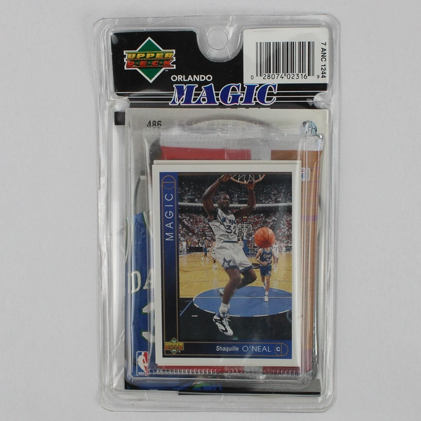 1993-94 Upper Deck Orlando Magic Team Set Shaquille O'Neal Sealed Jumbo Pack