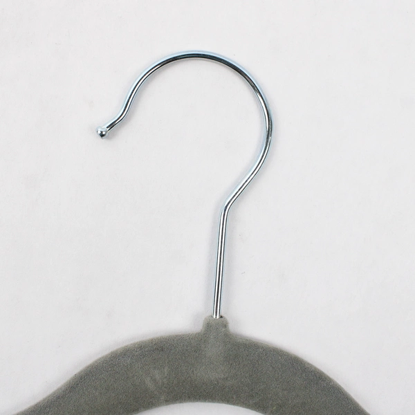 Mixed Lot of 10 Felt Children's Clothes Hangers Yellow & Gray