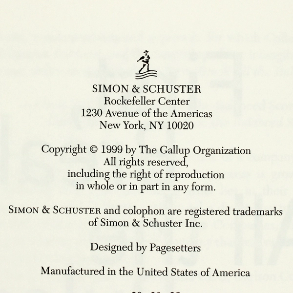 First Break All the Rules by Marcus Buckingham Curt Coffman 1999 Hardcover DJ