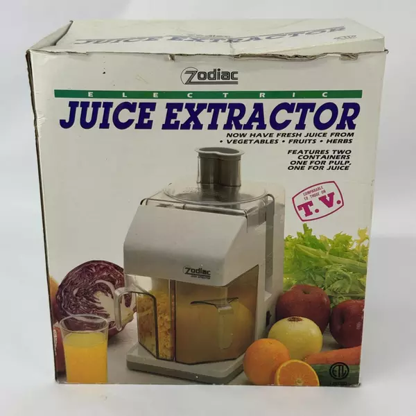 Zodiac Electric Juice Extractor Works With Original Box
