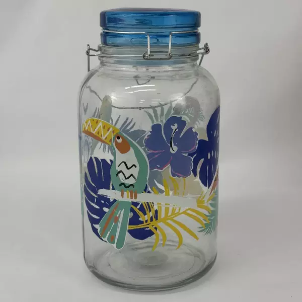 Mainstays 1 Gallon Sun Tea Cold Drink Dispenser Flamingo Pattern