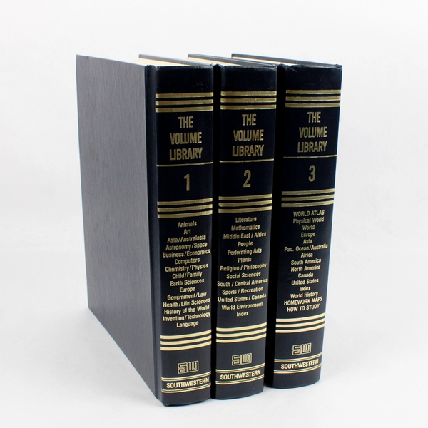 The Volume Library 3 Book Set 1991 The Southwestern Company