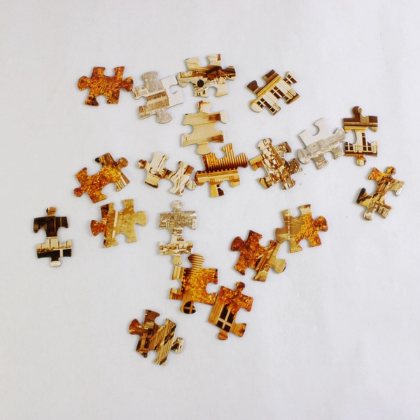 Galison "Parisian Fall" 500 Piece Jigsaw Puzzle 20" x 20" Paris Eifel Tower