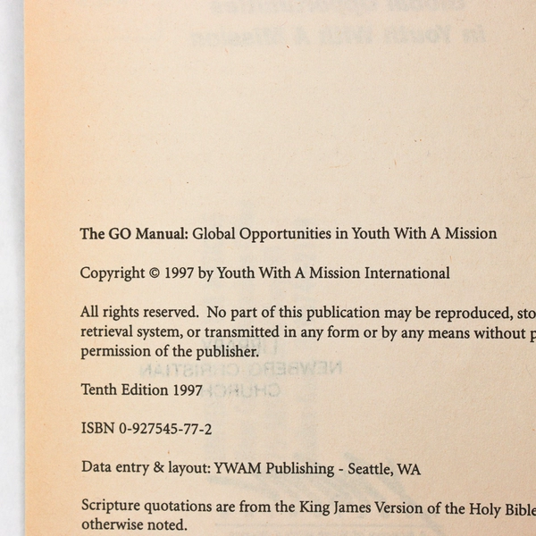 The Go Manual Global Opportunities Compiled by Michelle Drake 1997 PB Ex-Library