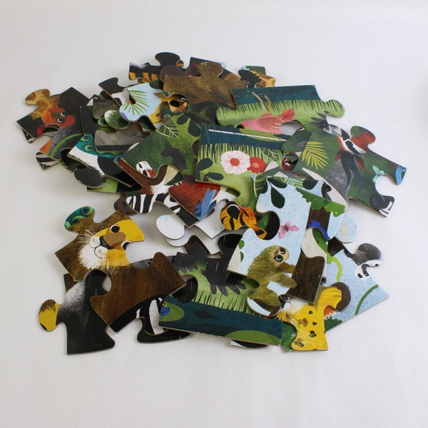 Crocodile Creek Jungle Friends 36-Piece Jigsaw Floor Puzzle