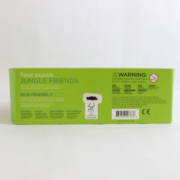 Crocodile Creek Jungle Friends 36-Piece Jigsaw Floor Puzzle