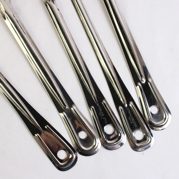 Set Of 5 Unbranded Stainless Steel Basic Kitchen Utensils