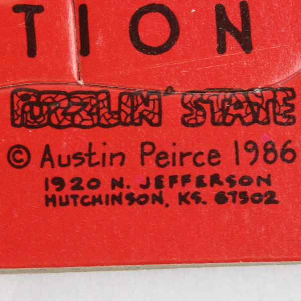 Puzzlin' State Arkansas Sesquicentennnial Celebration 1986 Cardboard Puzzle