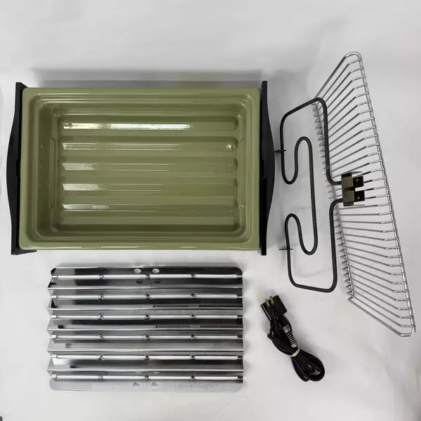 Hamilton Beach Combo Smokeless Rotisserie Broiler Model 325 No Rotisserie Parts