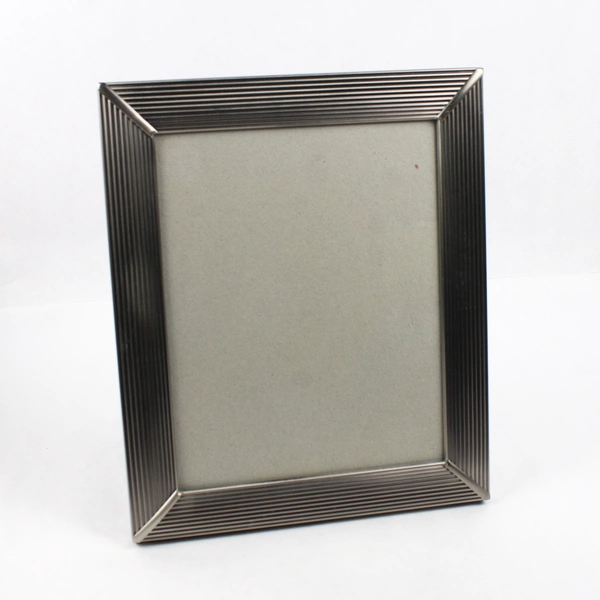 Malden Desk/Table Photo/Picture Frame 10" x 12", Metal with Pewter Look