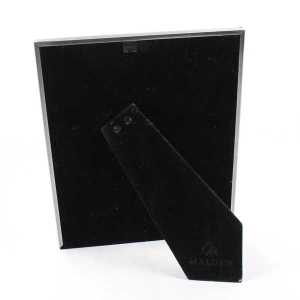 Malden Desk/Table Photo/Picture Frame 10" x 12", Metal with Pewter Look