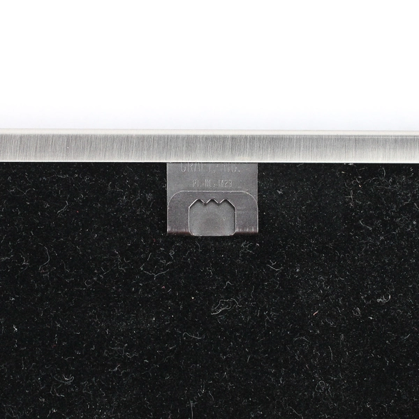 Malden Desk/Table Photo/Picture Frame 10" x 12", Metal with Pewter Look