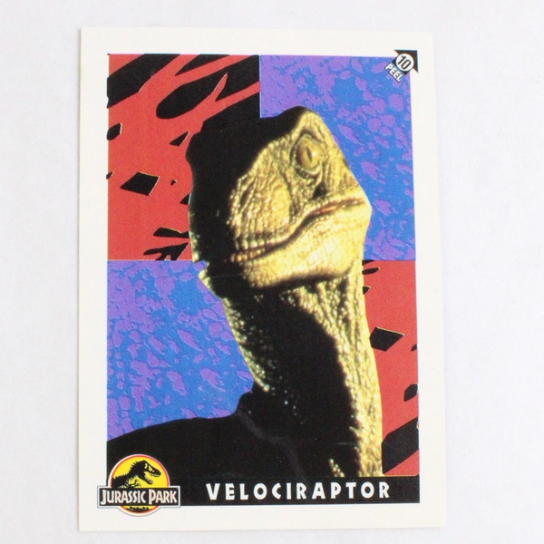 Lot of 11 Different 1993 Jurassic Park Collector Cards