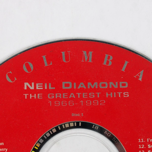 Neil Diamond Greatest Hits 1966-1992 CD Disc 1 Only