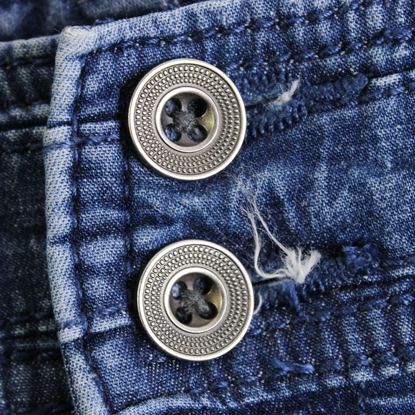 Style & Co. Medium Wash Denim Cargo Capris Women's Size 8