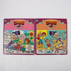 Lot of 2 Vintage Learn About Dr. Swan 33 1/3 RPM Records Manners & Safety