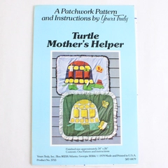 Vintage 1979 Yours Truly Turtle Mother's Helper Sewing Pattern Uncut #3713